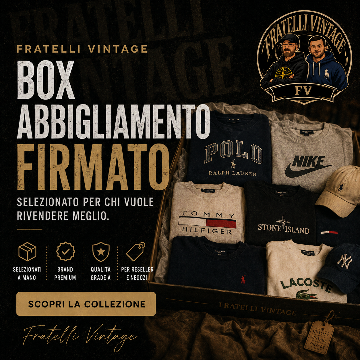 Box abbigliamento Firmato